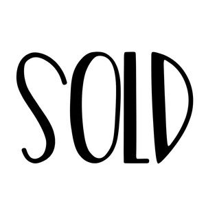 Everything past here is sold!